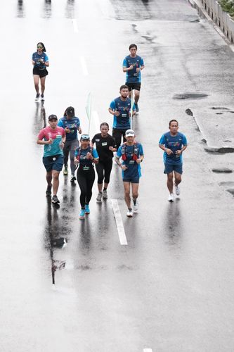 Race photo from Road to BAF Lions Run 2024