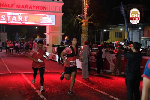 Race photo from Kediri Half Marathon 2025