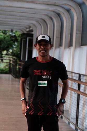 Race photo from Lari Bareng Yuk!