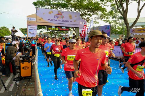 Race photo from CISANGKAN KBP CITY RUN 2025