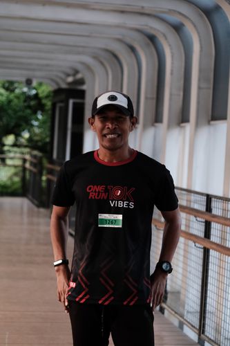 Race photo from Lari Bareng Yuk!