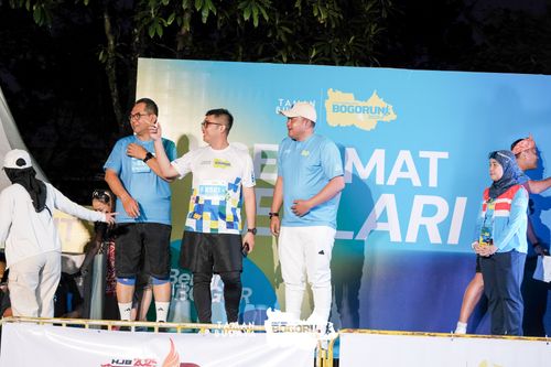 Race photo from Taman Budaya x BOGORUN 2025