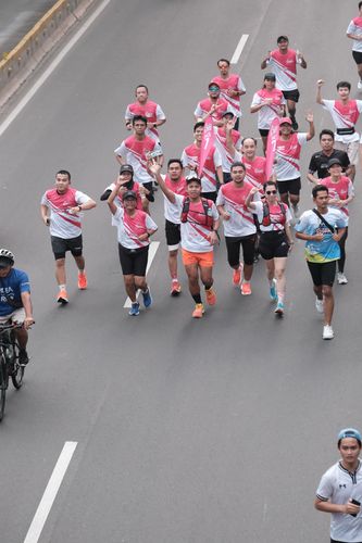 Race photo from Smartfren Run 2024 Vibes