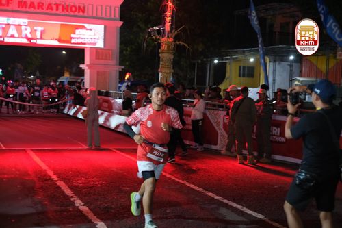 Race photo from Kediri Half Marathon 2025