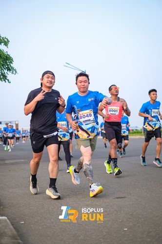 Race photo from ISOPlus Run 2024 Jakarta