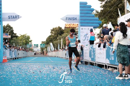 Race photo from Jabar Run 10K 2024