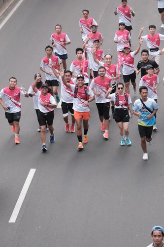 Race photo from Smartfren Run 2024 Vibes