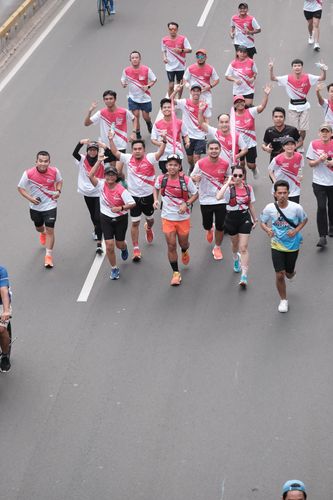 Race photo from Smartfren Run 2024 Vibes