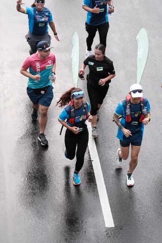 Race photo from Road to BAF Lions Run 2024