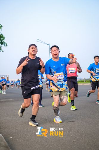 Race photo from ISOPlus Run 2024 Jakarta