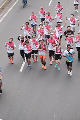 Race photo from Smartfren Run 2024 Vibes