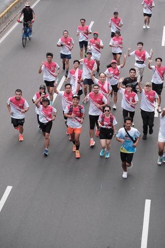 Race photo from Smartfren Run 2024 Vibes