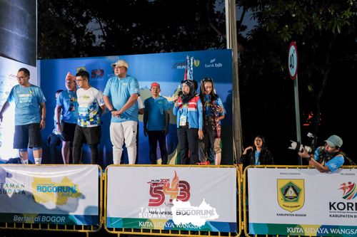 Race photo from Taman Budaya x BOGORUN 2025