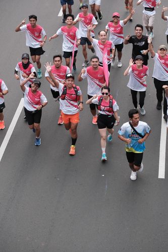 Race photo from Smartfren Run 2024 Vibes