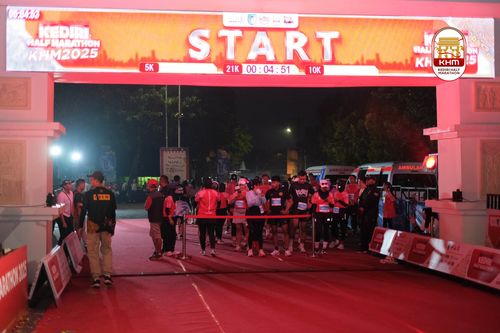 Race photo from Kediri Half Marathon 2025
