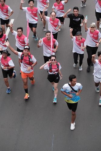 Race photo from Smartfren Run 2024 Vibes