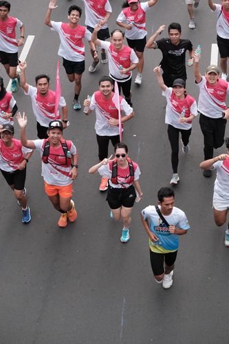 Race photo from Smartfren Run 2024 Vibes