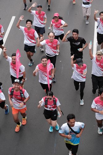 Race photo from Smartfren Run 2024 Vibes