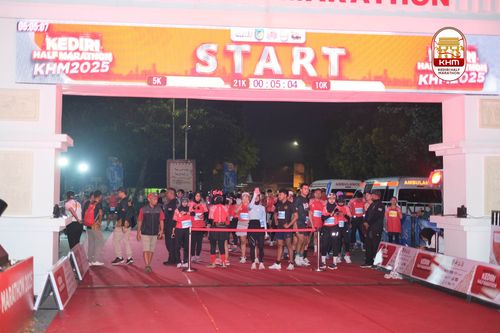 Race photo from Kediri Half Marathon 2025