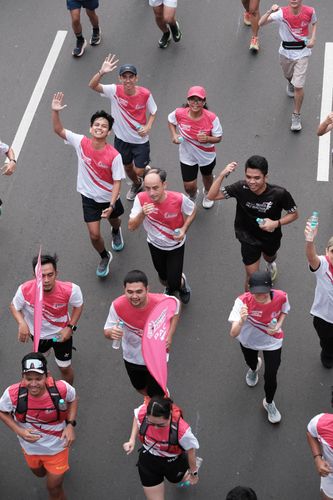 Race photo from Smartfren Run 2024 Vibes