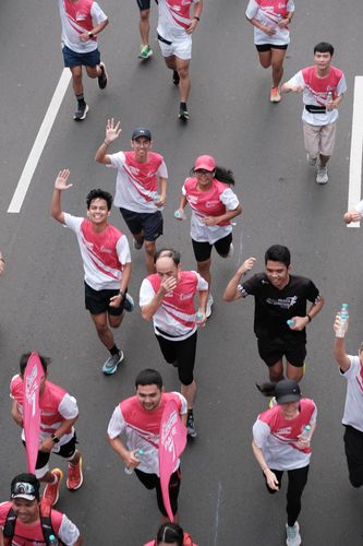 Race photo from Smartfren Run 2024 Vibes