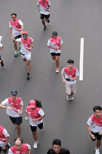 Race photo from Smartfren Run 2024 Vibes