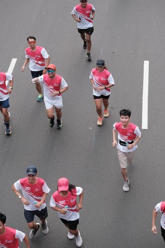 Race photo from Smartfren Run 2024 Vibes