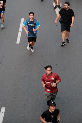 Race photo from Lari Bareng Yuk!