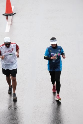 Race photo from Road to BAF Lions Run 2024