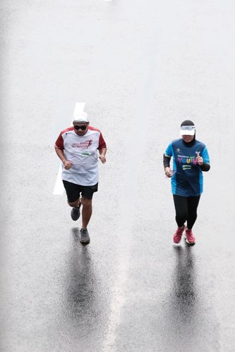 Race photo from Road to BAF Lions Run 2024