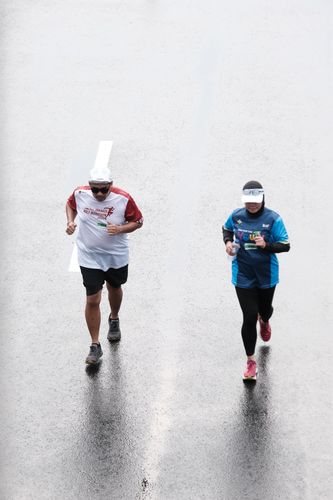 Race photo from Road to BAF Lions Run 2024