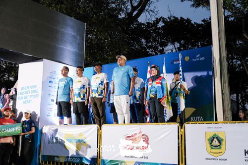 Race photo from Taman Budaya x BOGORUN 2025