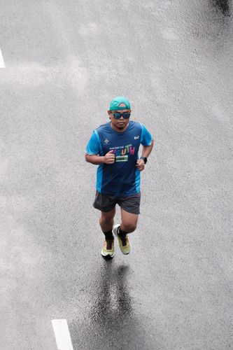 Race photo from Road to BAF Lions Run 2024