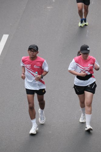Race photo from Smartfren Run 2024 Vibes