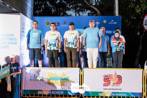 Race photo from Taman Budaya x BOGORUN 2025