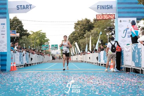 Race photo from Jabar Run 10K 2024