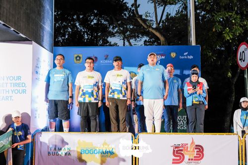 Race photo from Taman Budaya x BOGORUN 2025