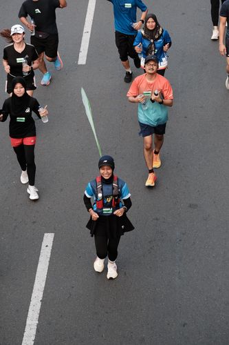 Race photo from Lari Bareng Yuk!