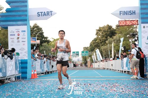 Race photo from Jabar Run 10K 2024