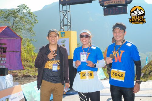 Race photo from Kelud Vertical Challenge 2024