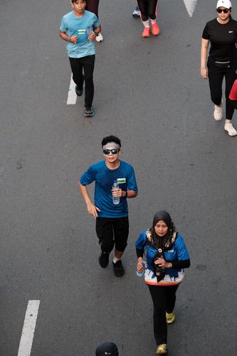 Race photo from Lari Bareng Yuk!