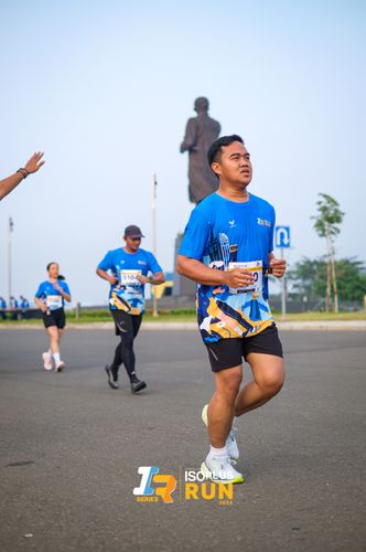 Race photo from ISOPlus Run 2024 Jakarta