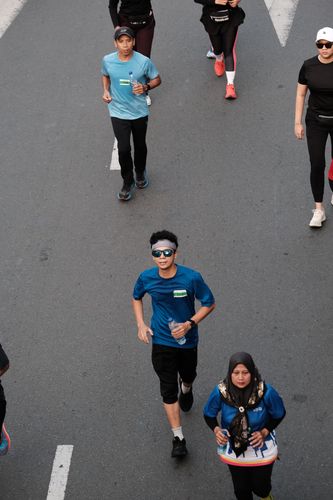 Race photo from Lari Bareng Yuk!