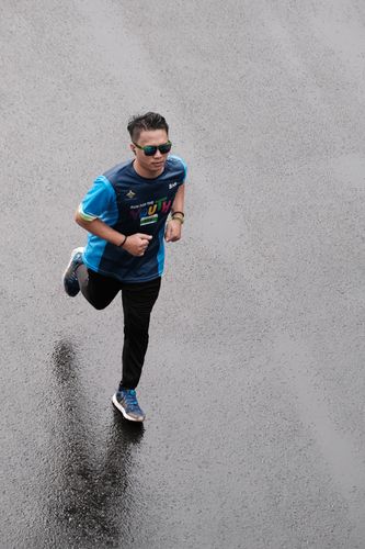 Race photo from Road to BAF Lions Run 2024