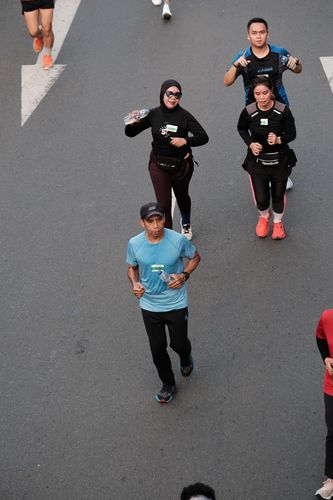 Race photo from Lari Bareng Yuk!