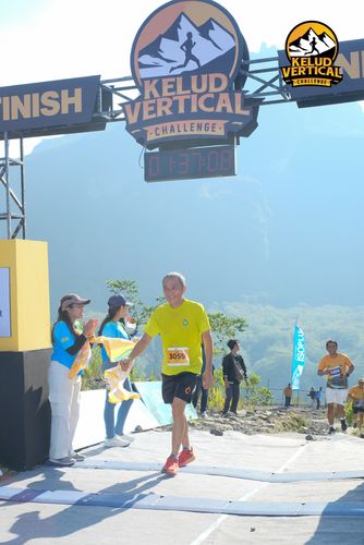 Race photo from Kelud Vertical Challenge 2024