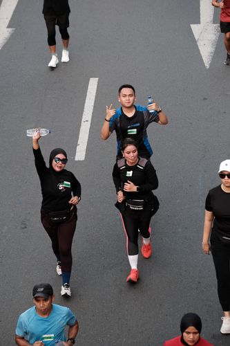 Race photo from Lari Bareng Yuk!