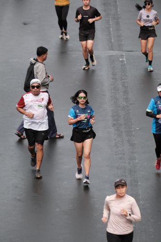 Race photo from Road to BAF Lions Run 2024