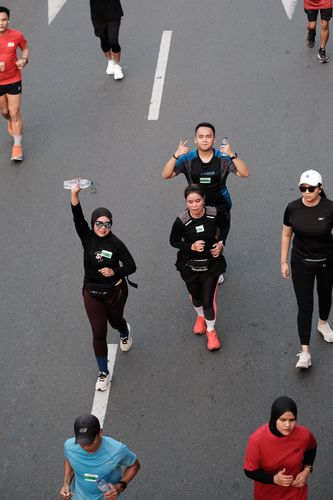 Race photo from Lari Bareng Yuk!