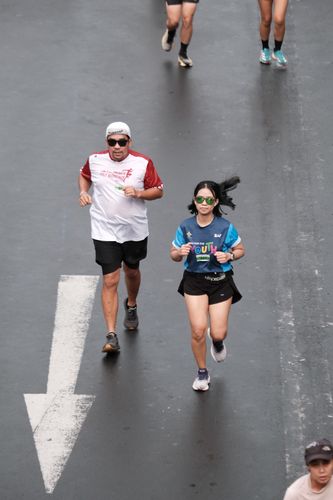 Race photo from Road to BAF Lions Run 2024
